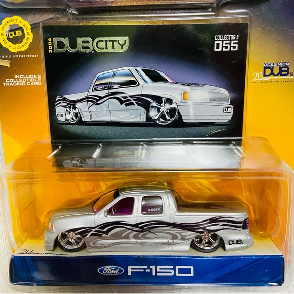 Jada Dub City Ford F-150 Silver 1:64 - Picture 7 of 8